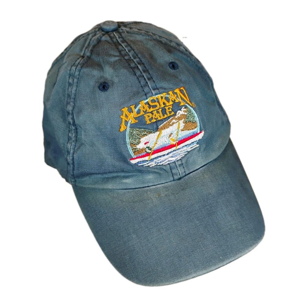 Vintage Alaskan Pale Brewing Co. Ball Cap Hat by Polar Graphics Buckle Back